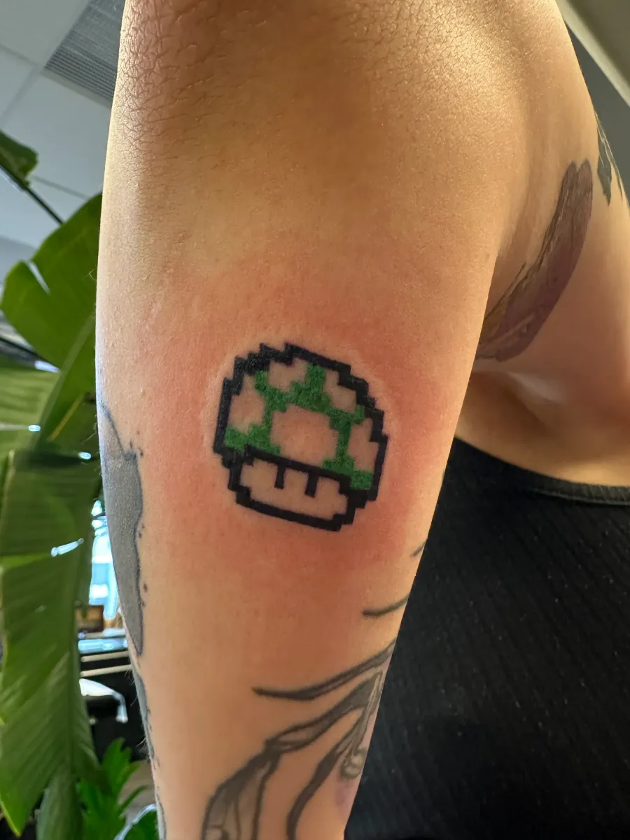 Small-scale colour tattoo from the Phantom Avenue Edmonton portfolio