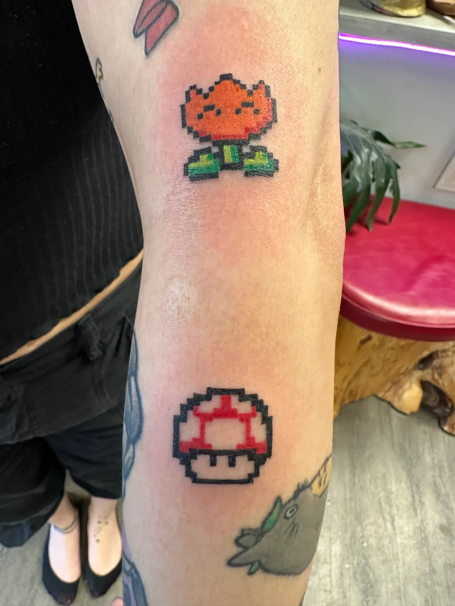 Detailed compact colour tattoo from the Phantom Avenue Edmonton portfolio