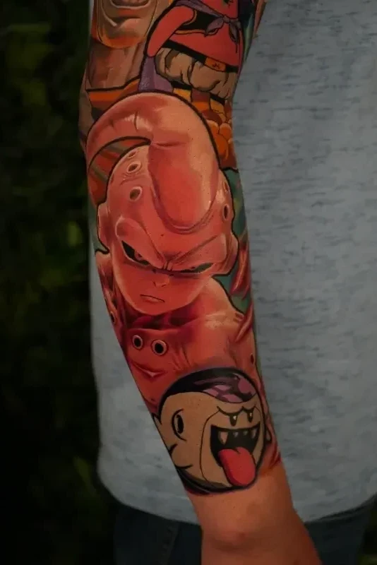 Colour tattoo by Juan Del Pino at Phantom Avenue Edmonton